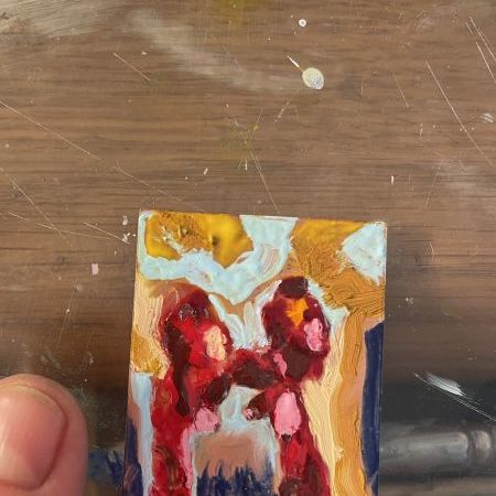 Mini copper paintings